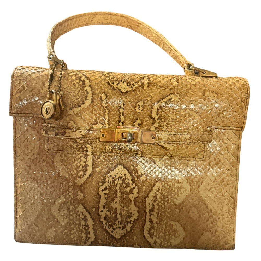 Vintage Snakeskin Purse